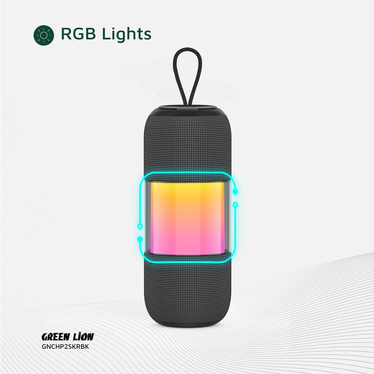 Green Lion Change Pro Rgb Portable Speaker Black – image 12