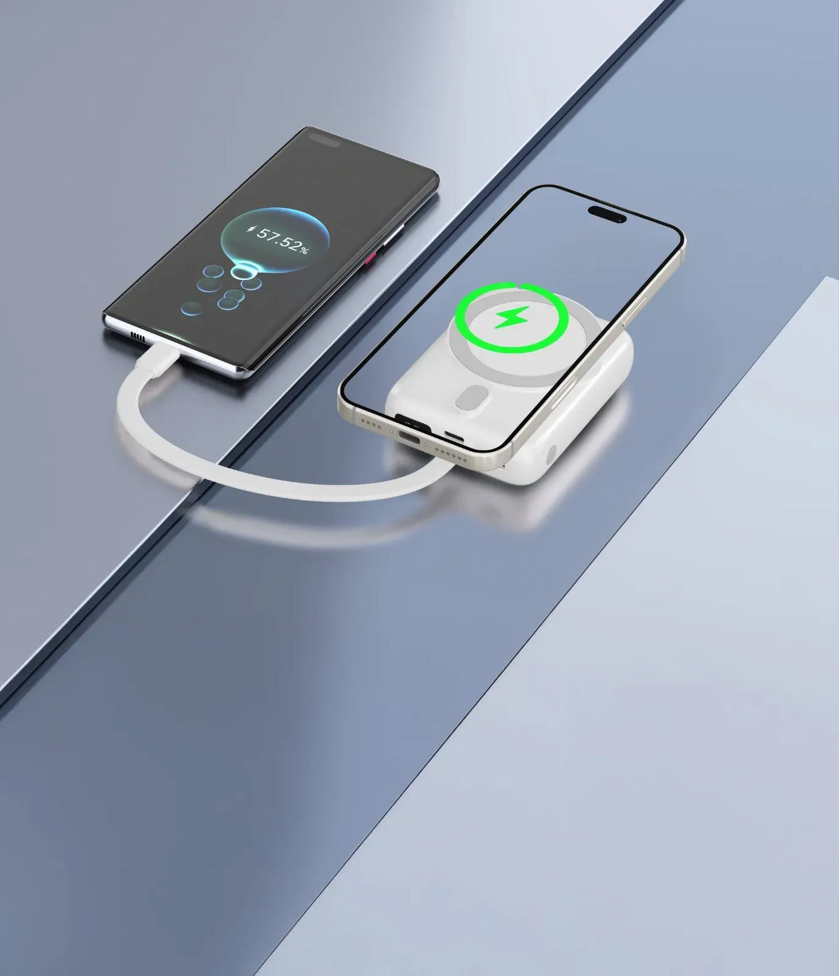 Green Lion Revon 10000 m Ah Power Bank PD 20 W - Silver
