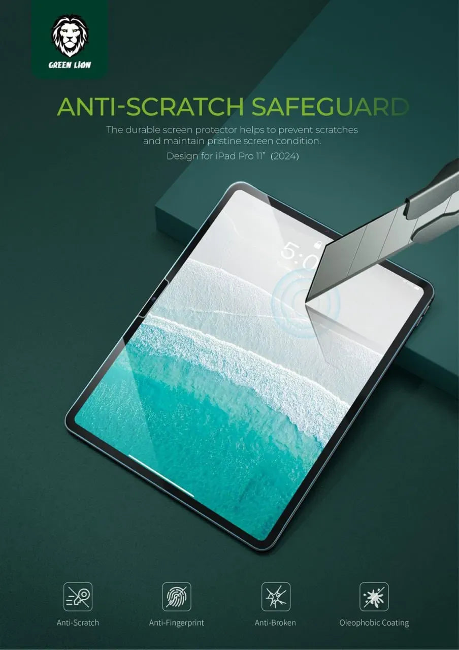 Green Lion Ipad Screen Guard Ipad Air 13 Clear – image 3