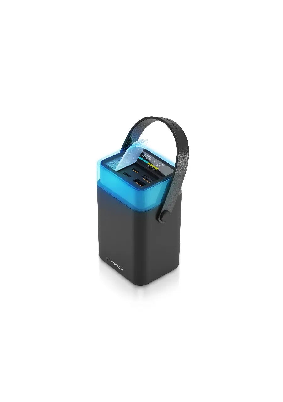 Powerology Halo Beam 40000mAh Power Bank PD 65w Black – image 6