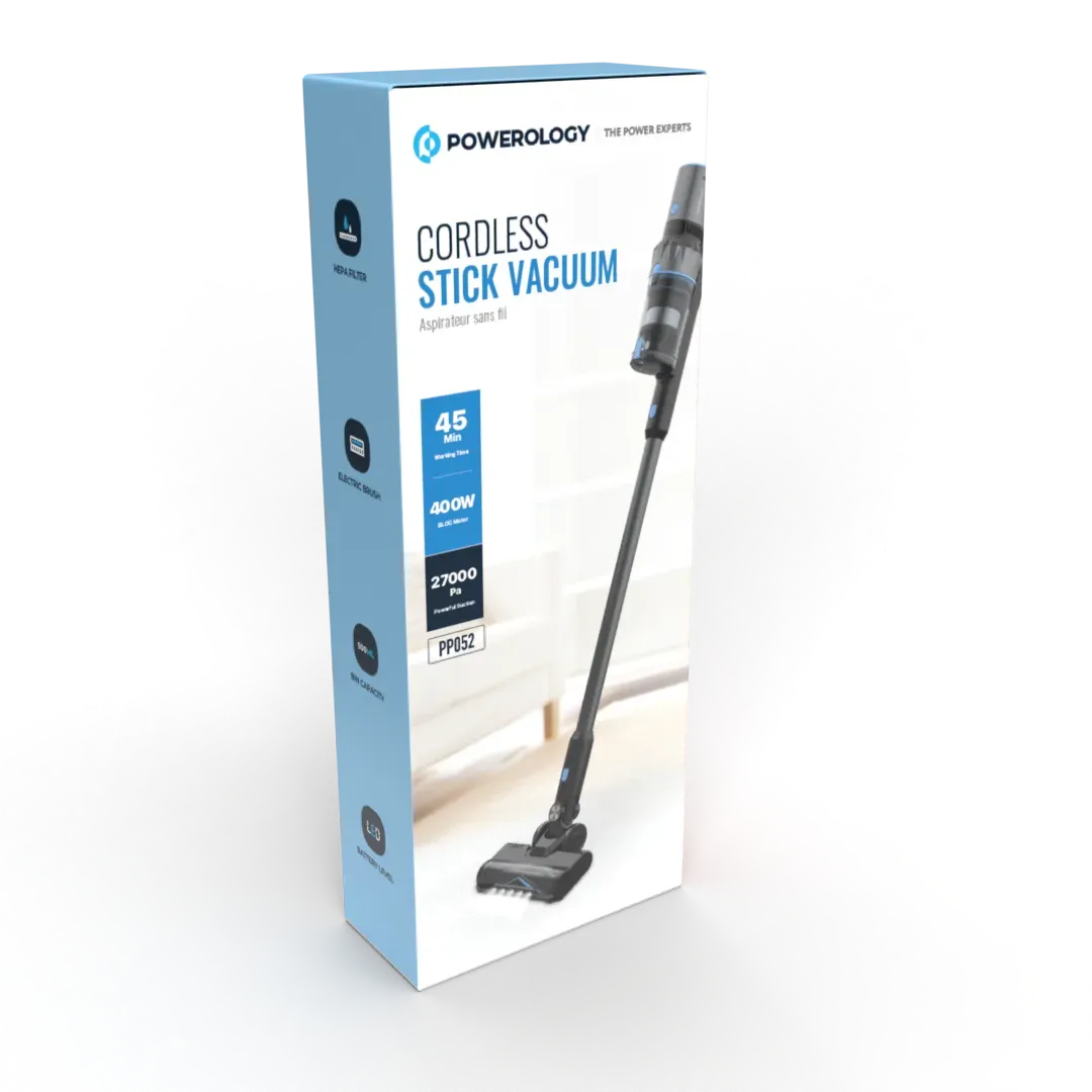 Powerology Cordless Stick Vacuum Black – image 2