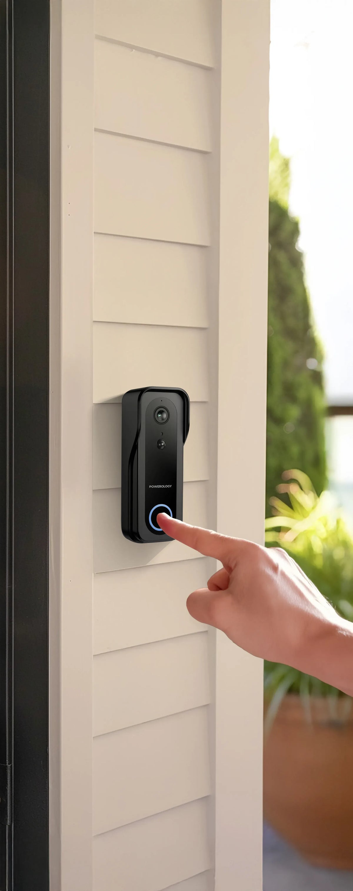Powerology Smart Doorbell Camera Black – image 7