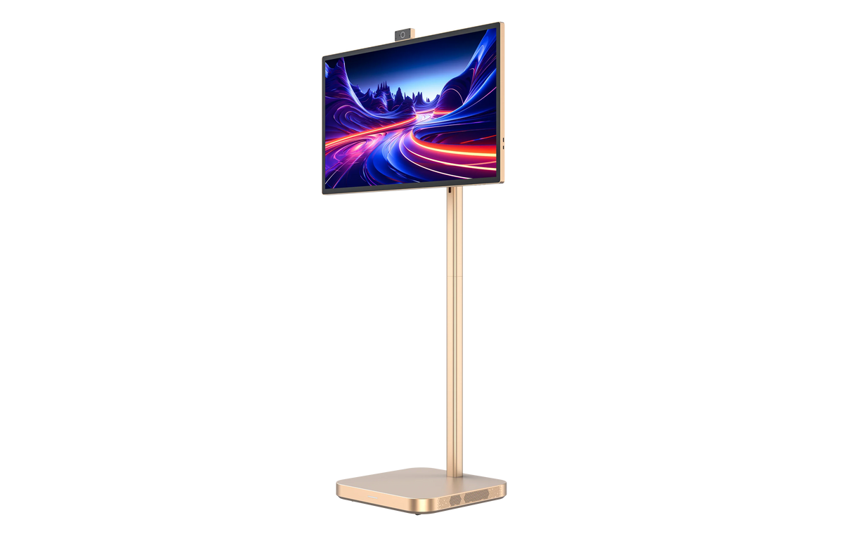 Powerology Android 32” UHD 60 Hz Tabletwith Stand 8+128 GB - Gold – image 7