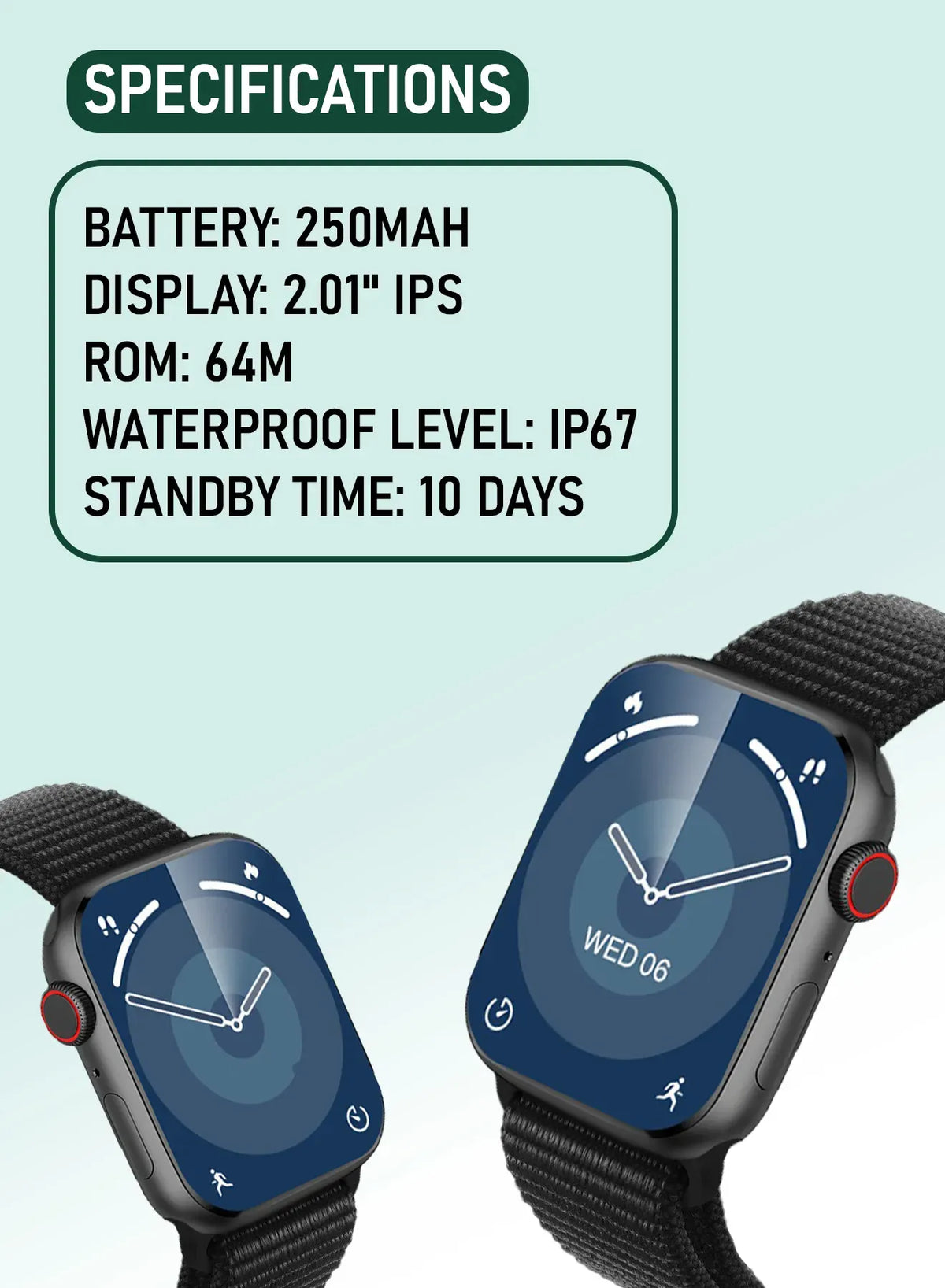 Green Lion Active Se Smart Watch - Black – image 9