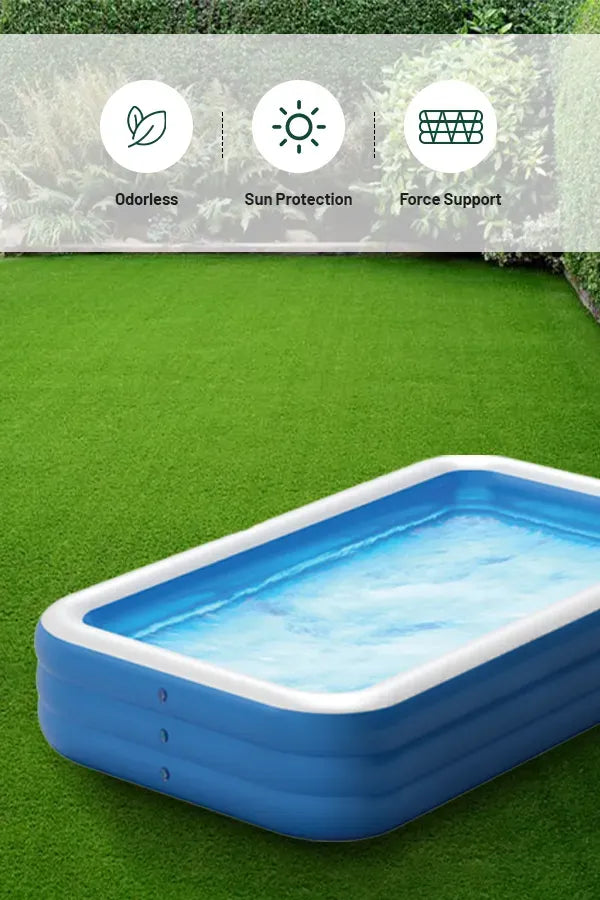 Green Lion Inflatable Swimming Pool - Blue – image 9