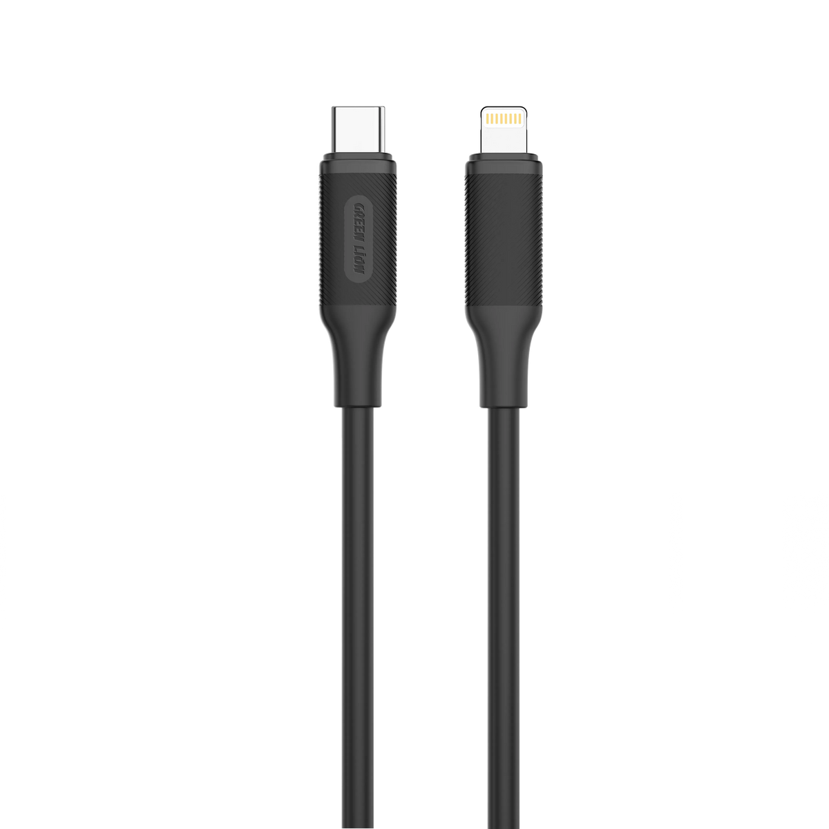 Green Lion Type-C To Lightning PVCCable(1 m) - Black – image 2