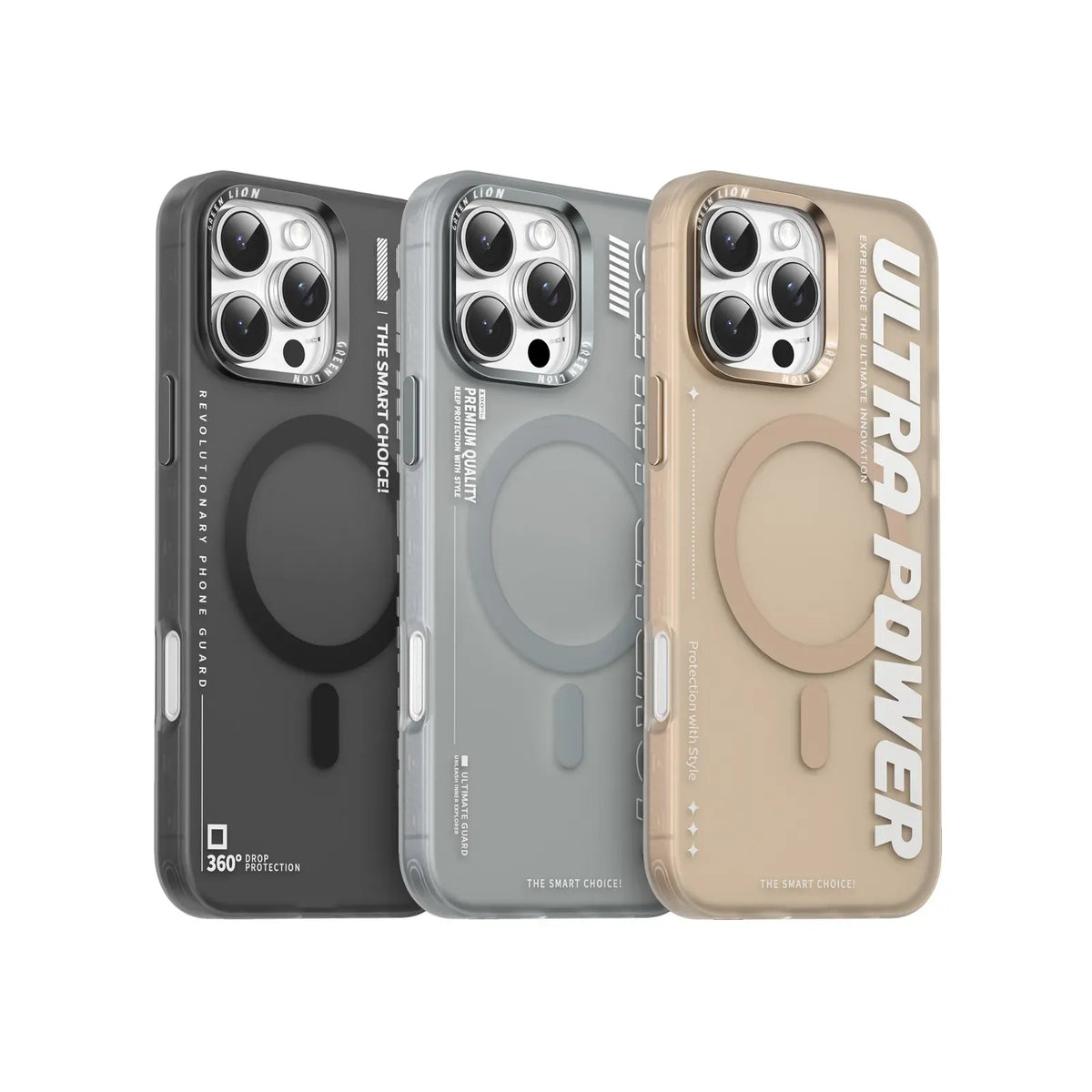 Green Lion Ultra Mag Safe Case - BlackTitanium – image 3
