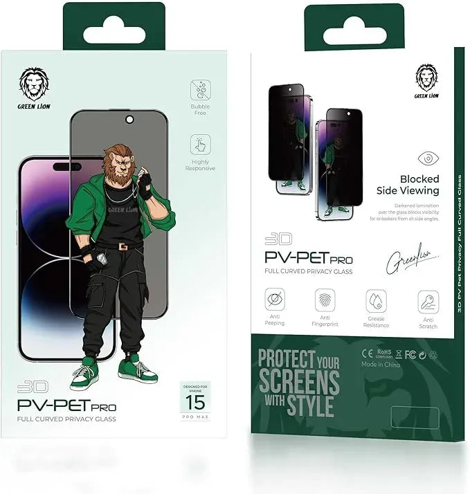 Green Lion Diego Pet Privacy Screen Protector - Black Edge/Privacy – image 9