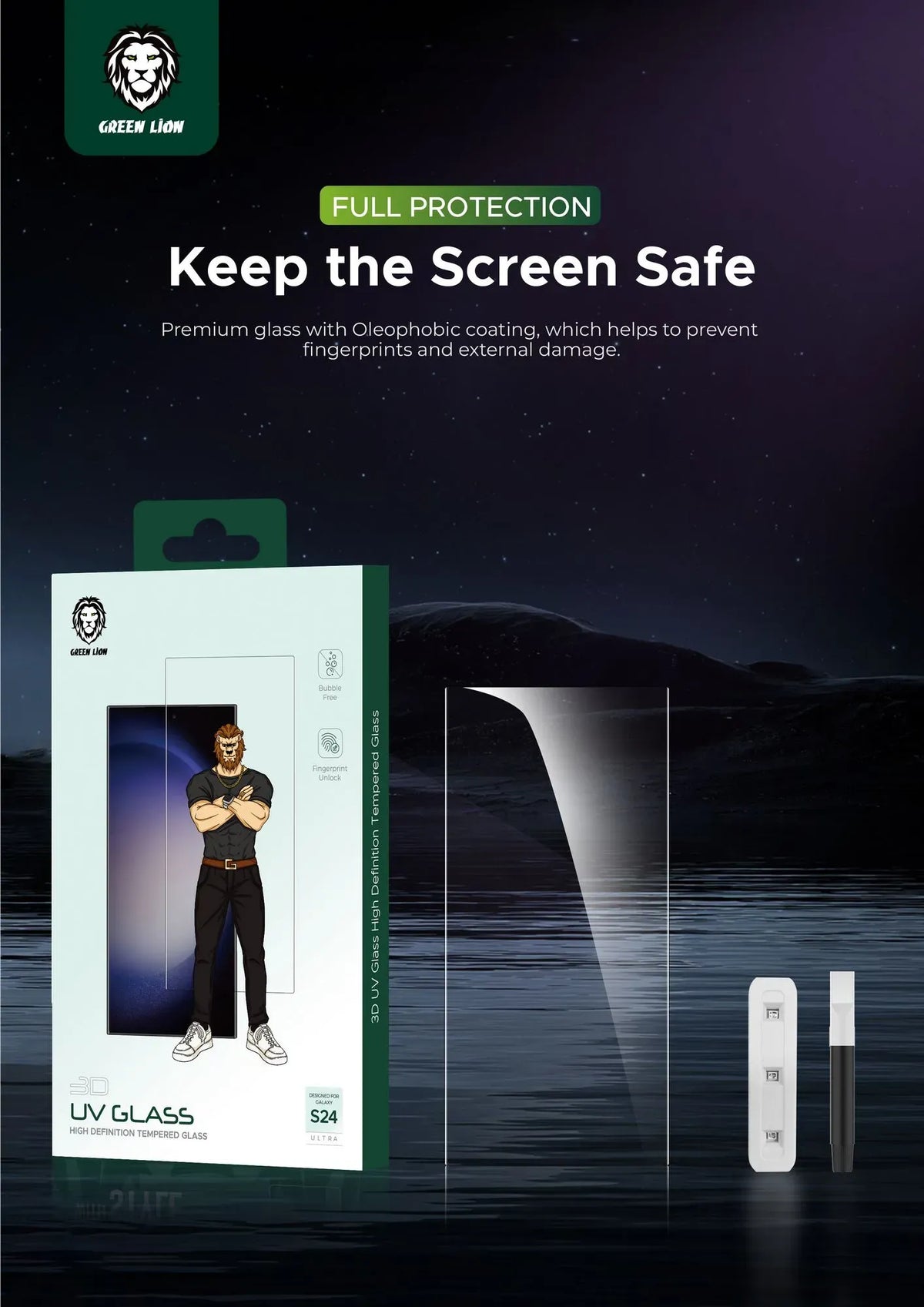Green Lion 3 DUVGlass - Clear – image 9