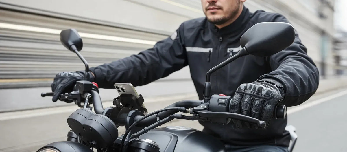 Green Lion Ride Mount Bike Phone Holder Black – image 6