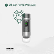 Green Lion Campinas Portable Coffee Maker 80 m L - Gray