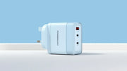 Powerology Lunex Series Fast Charging Adapter PD 65 W - Blue