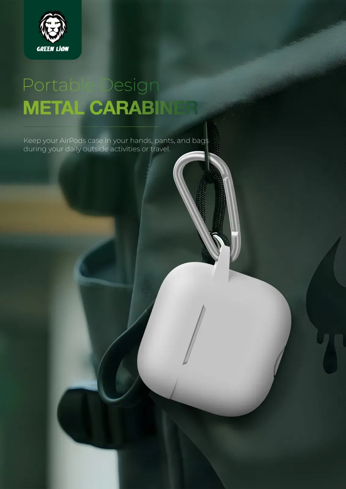Green Lion Berlinseries Silicone Case - White
