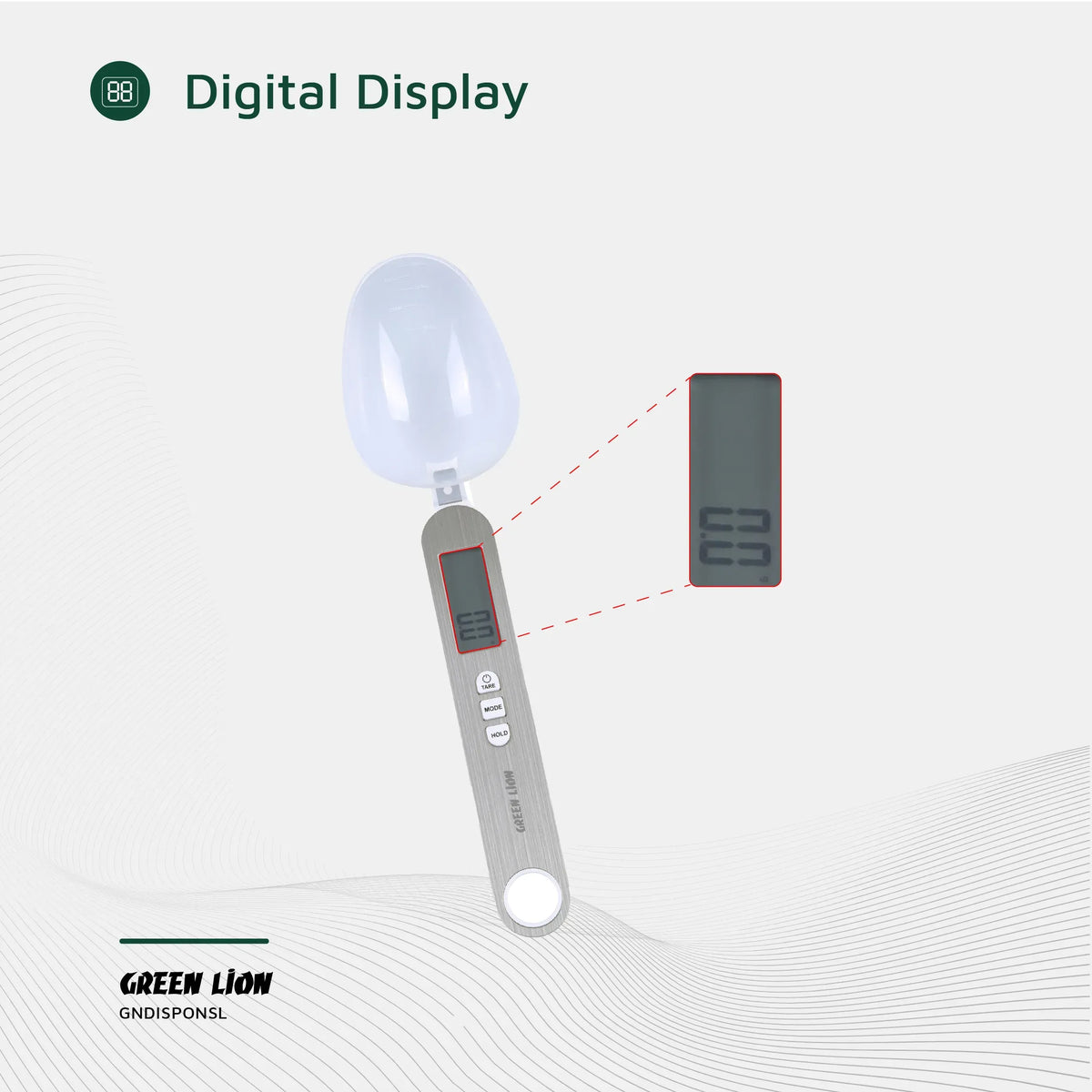 Green Lion Digital Spoon Scale Silver – image 14