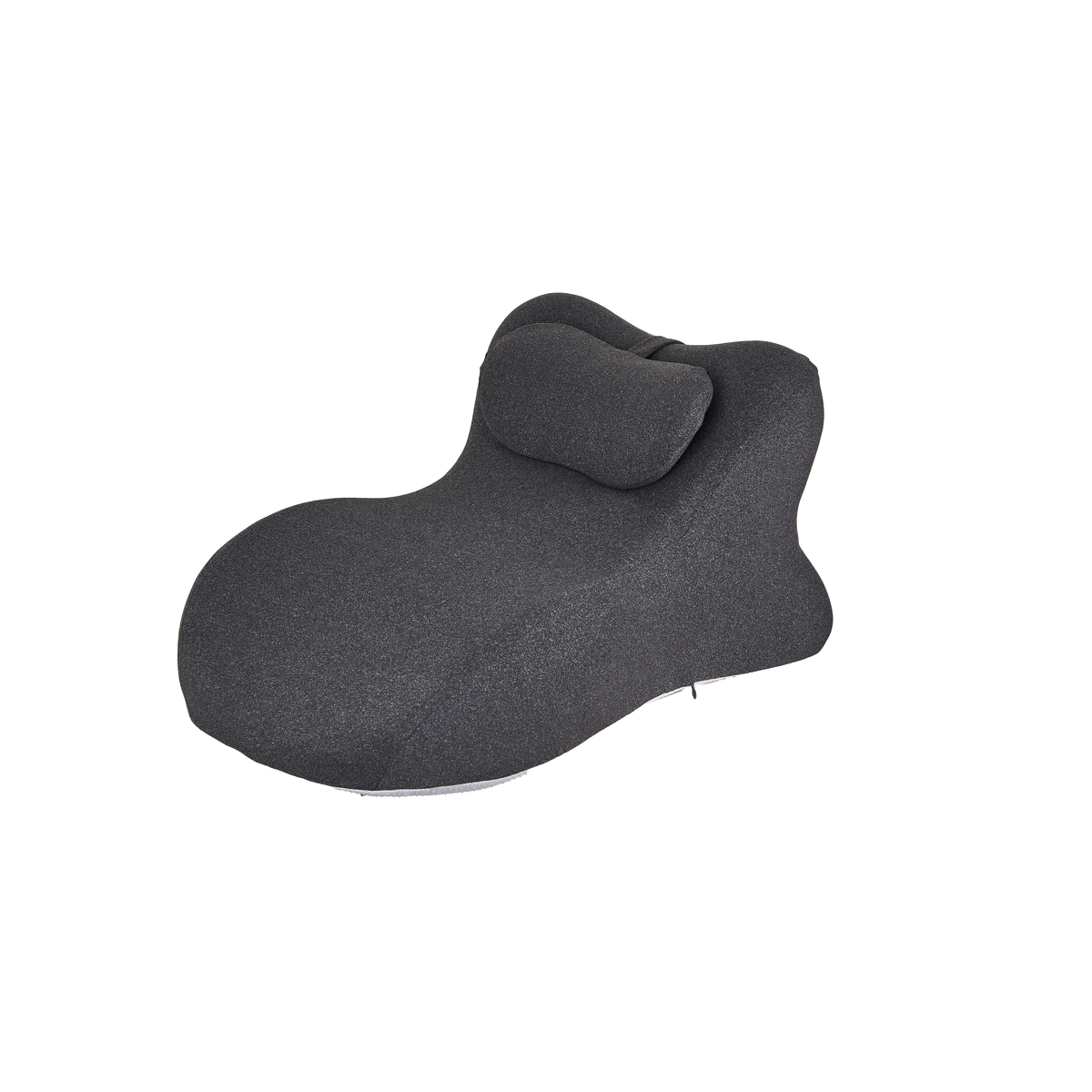 Green Lion Relief Wedge Pillow Black – image 1