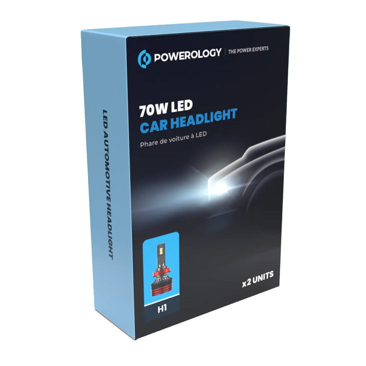Powerology 70w LED Car Headlight H1 – image 2