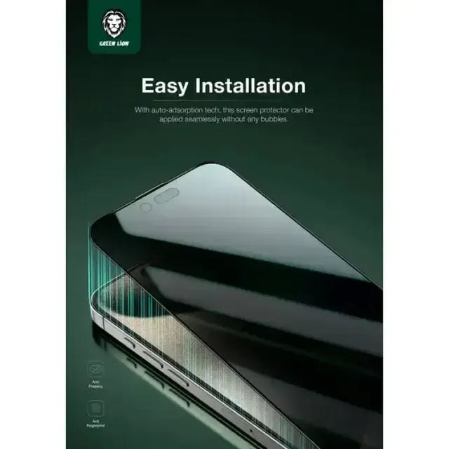Green Lion ANTHONY 360° Privacy Screen Protector 4-Way Anti-Peeping Glass - Black Edge/Privacy – image 8