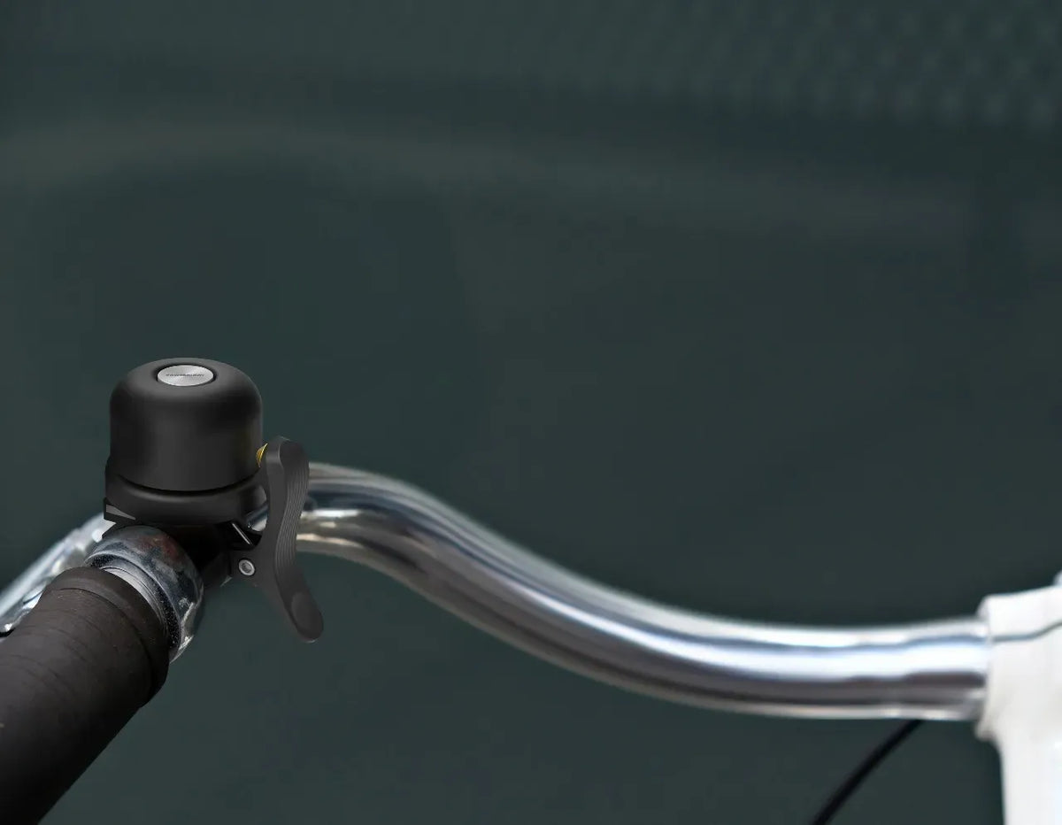 Powerology Bicycle Scooter Bell with Airtag Mount Black – image 3