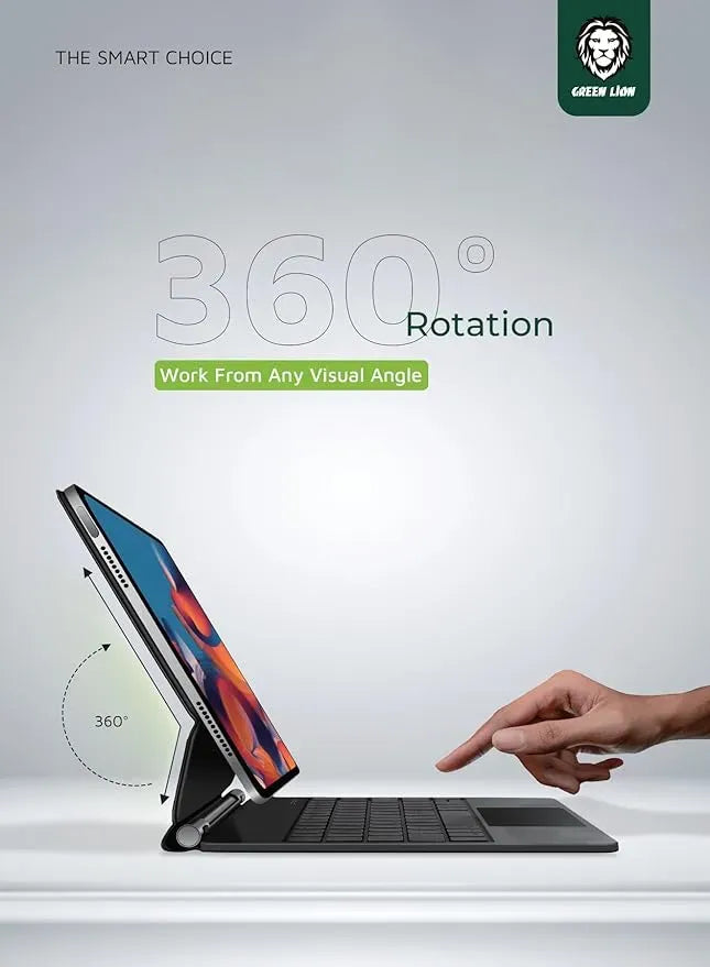 Green Lion Wireless Magic Keyboard Case - Black – image 7