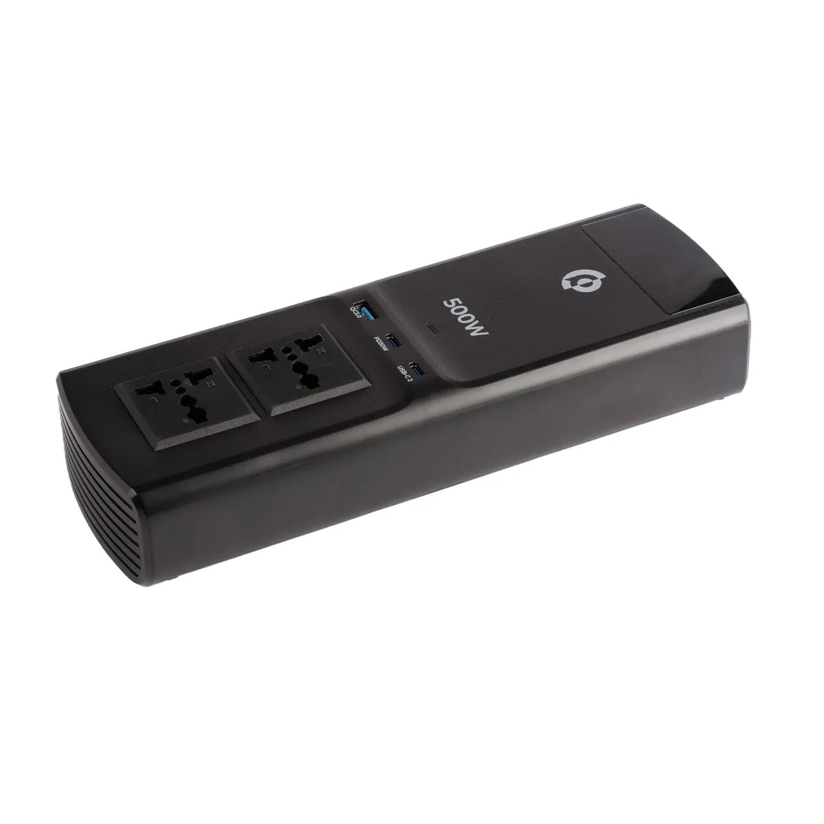 Powerology 500 W Universal Multi-Port Car Inverter With Dual USB-C Output - Black – image 2