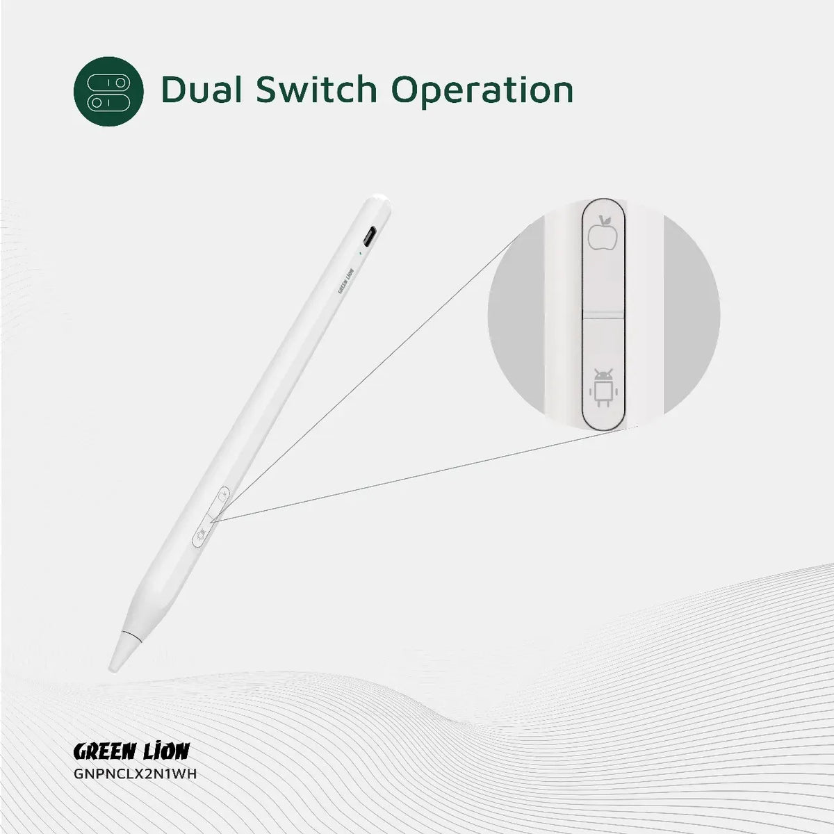 Green Lion Pencil X Universal Pen White – image 2