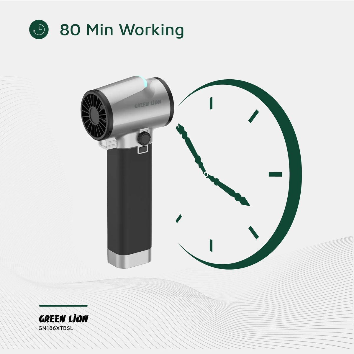Green Lion GB-186 XTurbo Blower - Silver – image 6