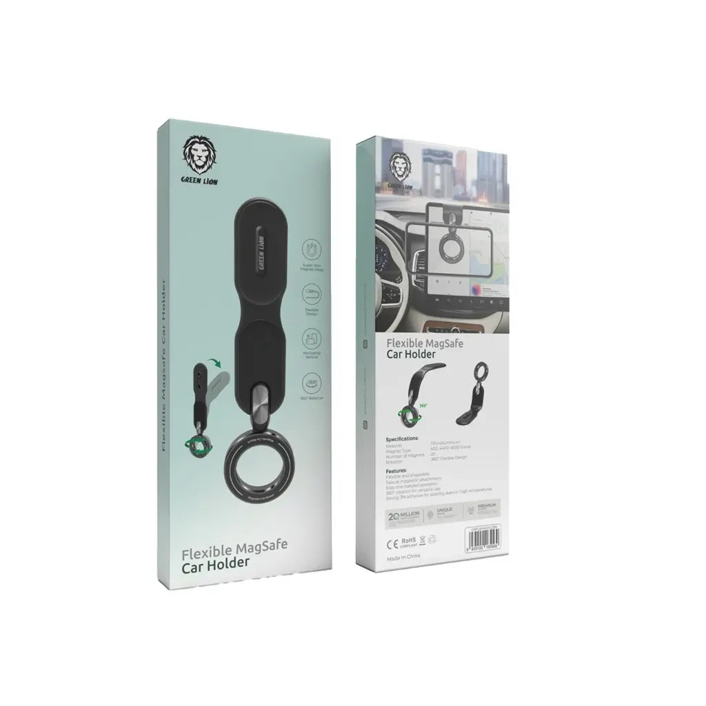 Green Lion Flexible MagSafe Car Holder Black – image 5
