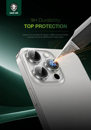 Green Lion Silicone Camera lens - Silver