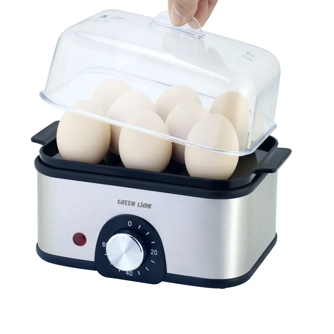 Green Lion 3-Tier Egg Cooker 500 W - Gray – image 2