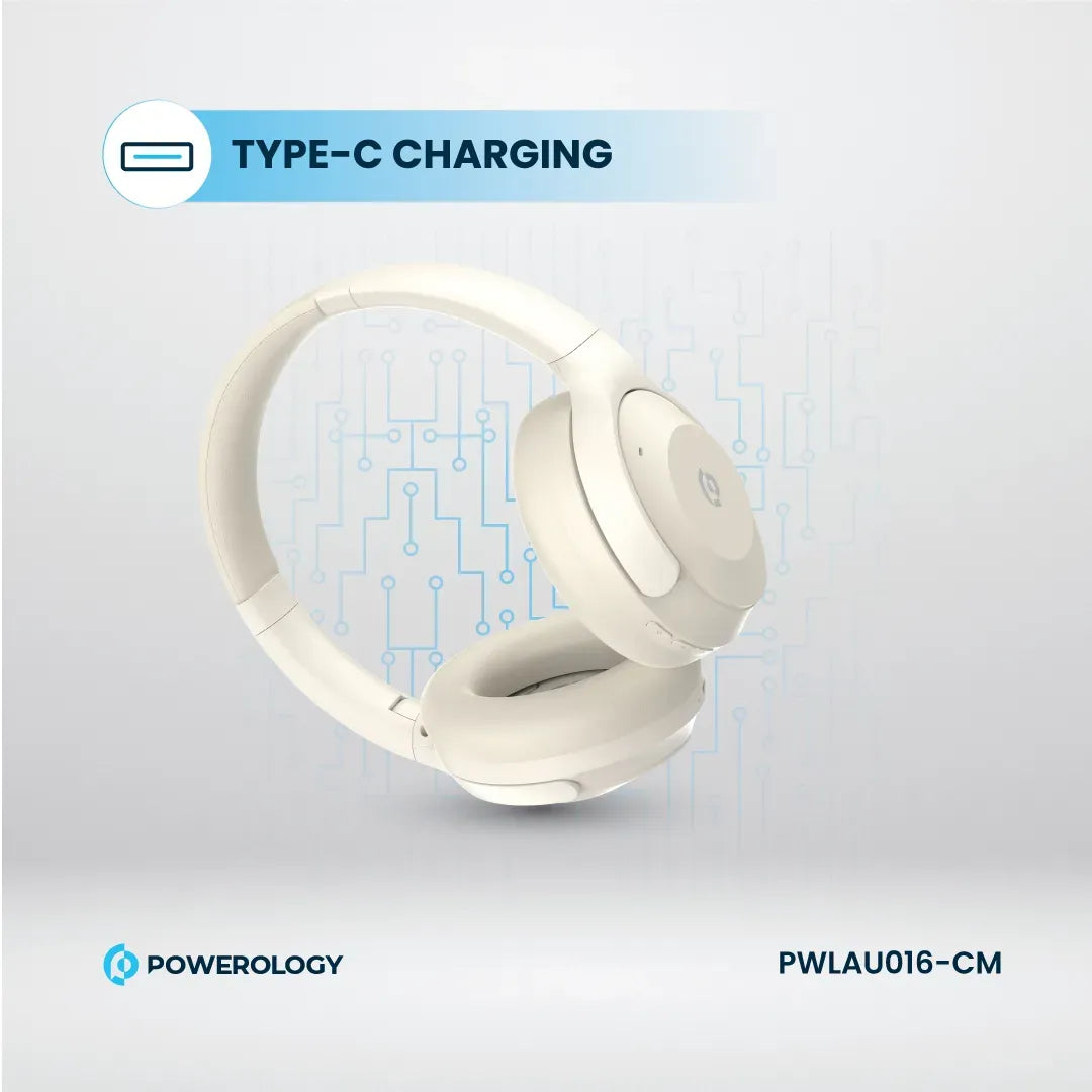 Hybrid ANC Head Phone - Cream – image 2