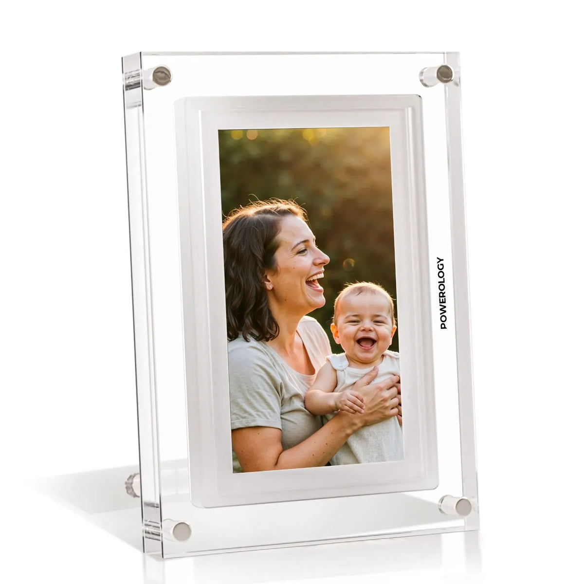Powerology 7 Smart Frame Digital Photo Display White – image 3