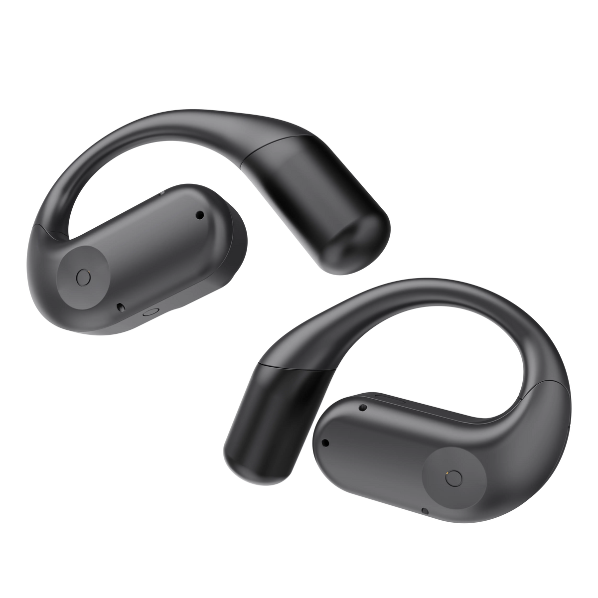 Powerology Air Conduction Enc Tws Earbuds and Charging Case with Display 60mAh Black – image 10