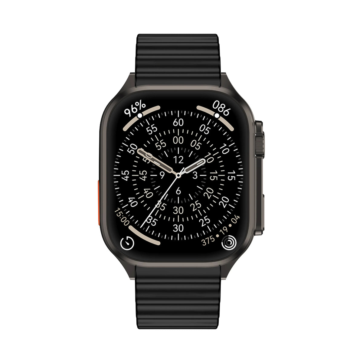 Green Lion Ultra Curve Smart Watch - Black