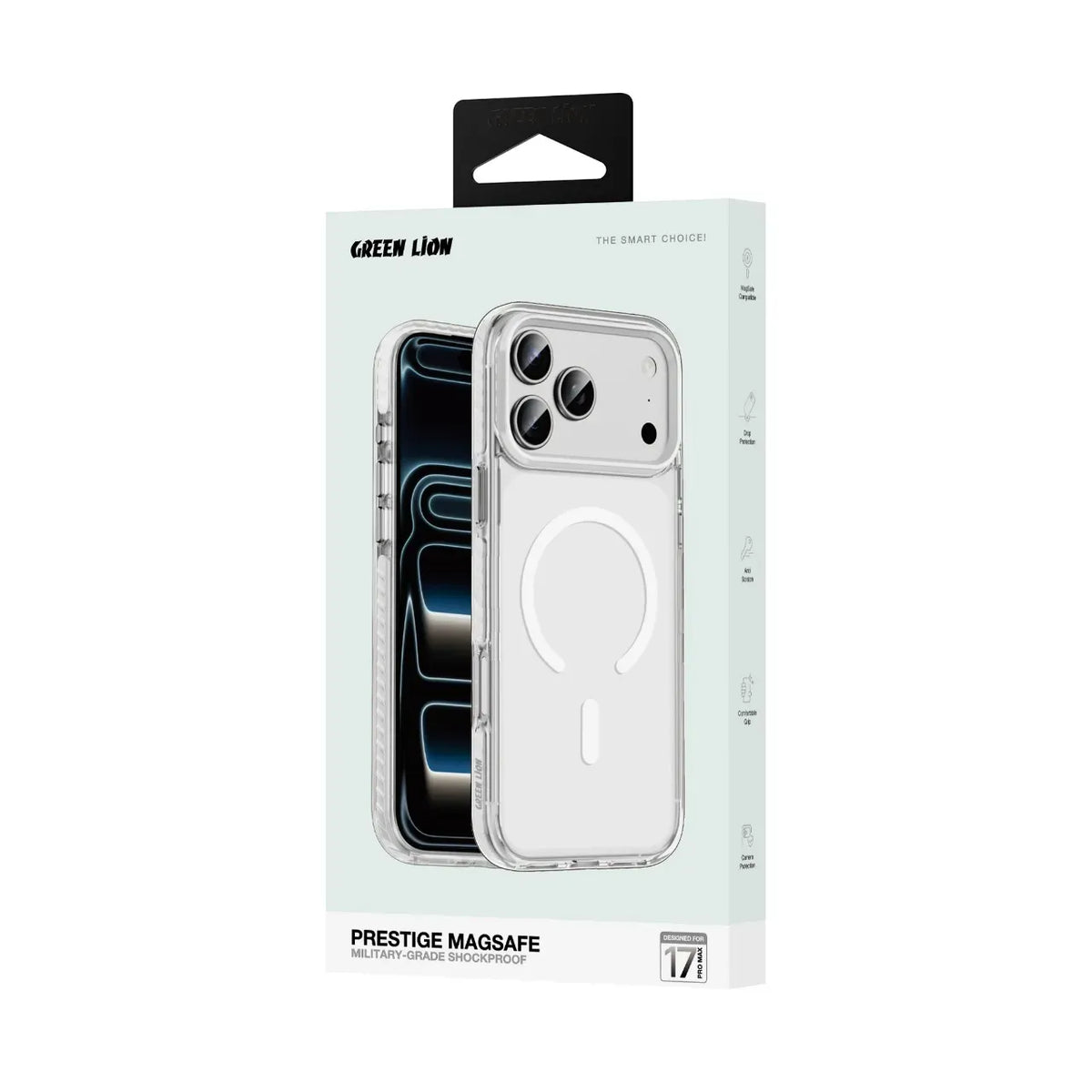 Green Lion Prestige MagSafe - White