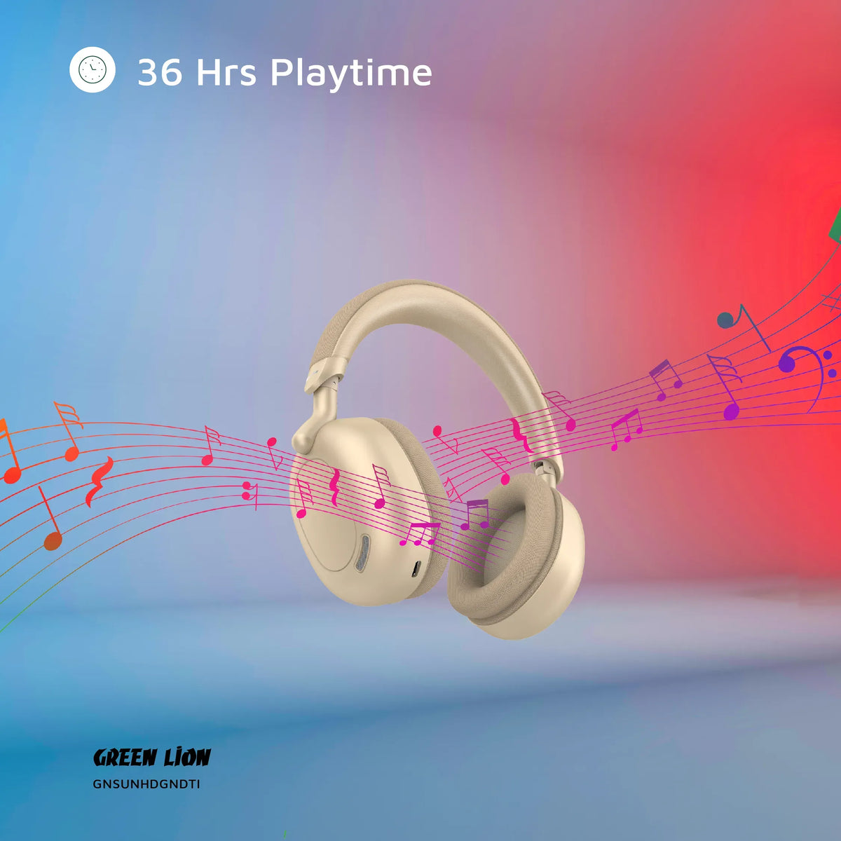 Green Lion Sunstone Wireless Headphone Desert Titanium – image 7