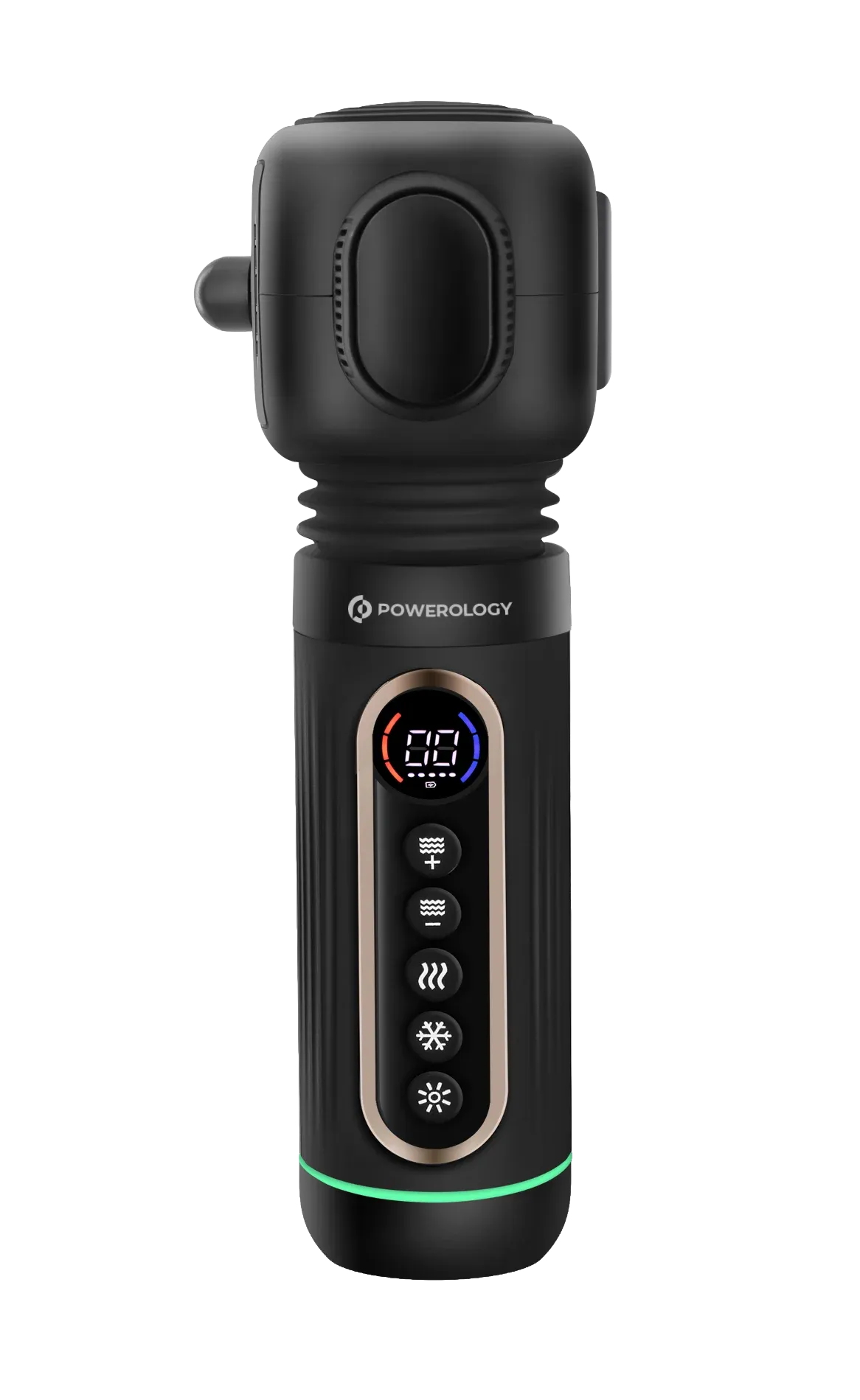 Powerology Flexforce Cordless Electric Muscle Massager with High Intensity Vibration Black – image 4