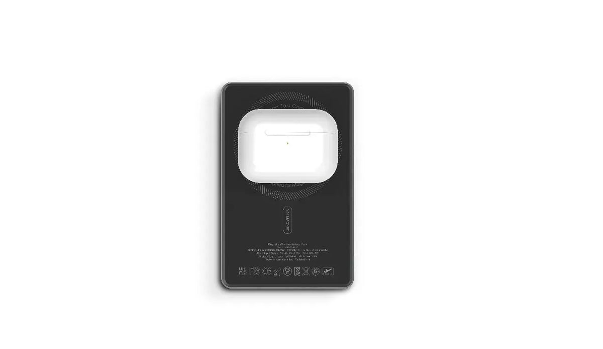 Powerology Mag Volt 5000 m Ah Magnetic Power Bank - Black