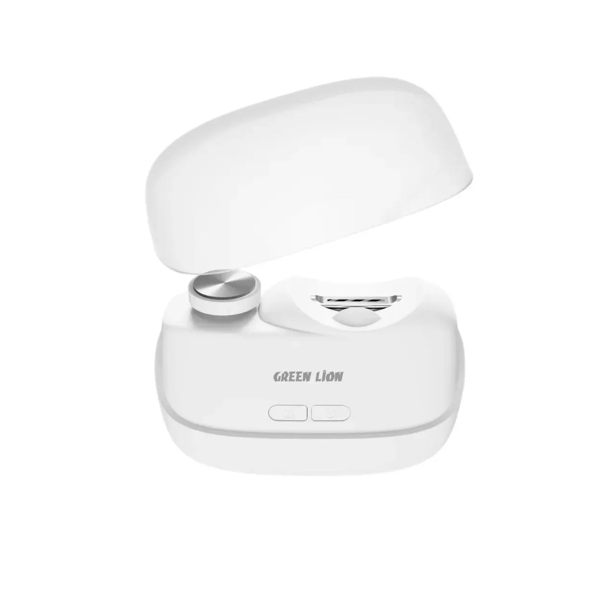 Green Lion 2 in 1 Nail Clipper and Polisher White – image 5