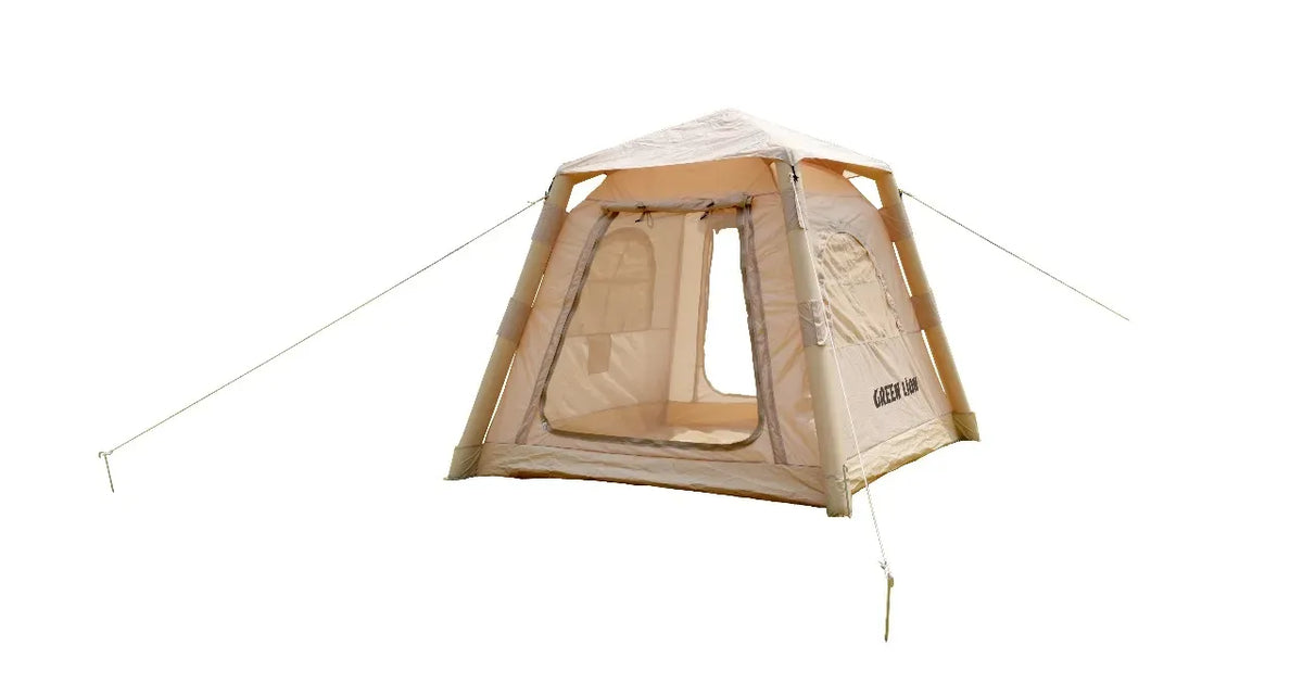 Green Lion Gt 3x Inflatable Camping Tent Beige – image 5