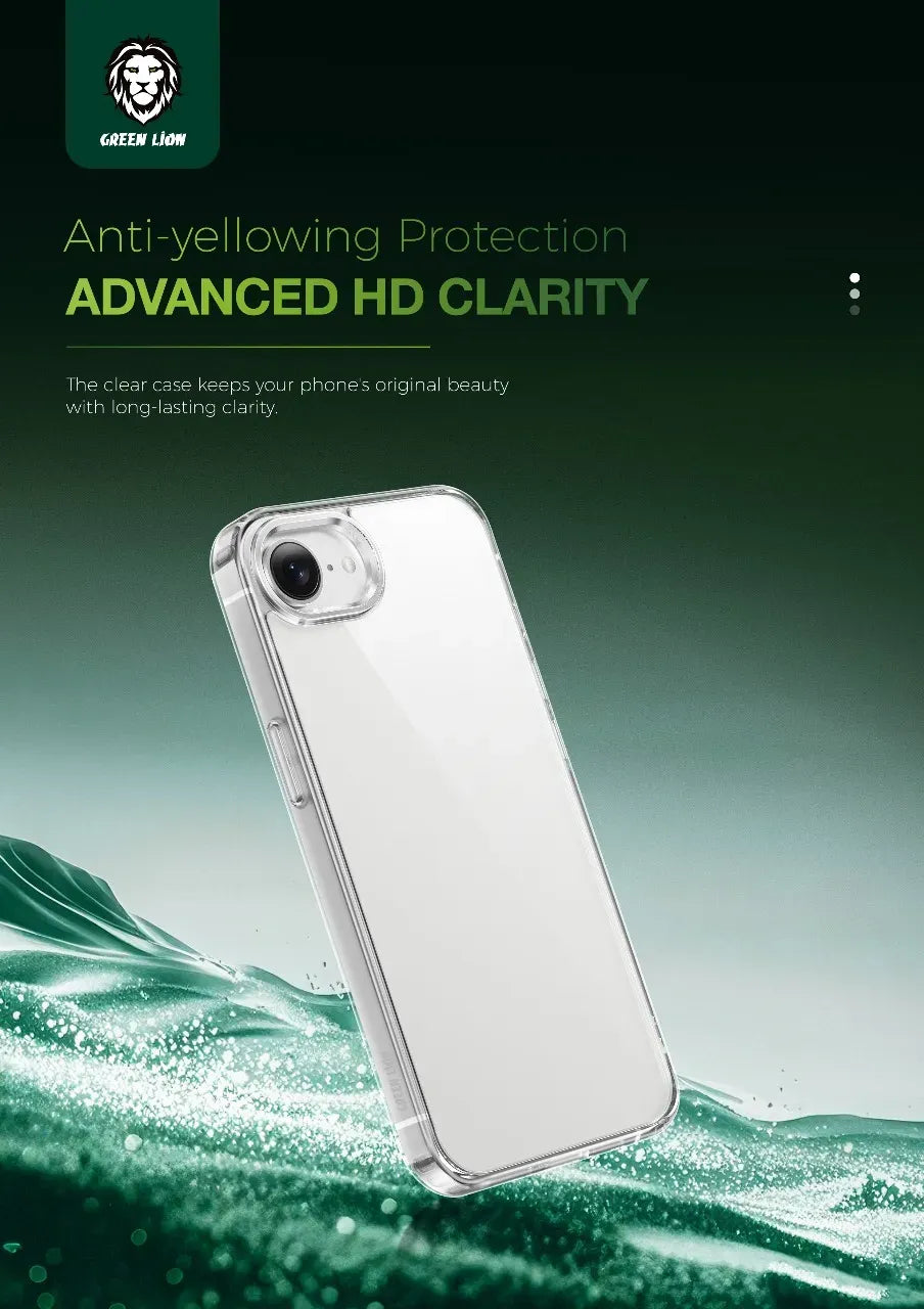 Green Lion Crystal Clear Case – image 11