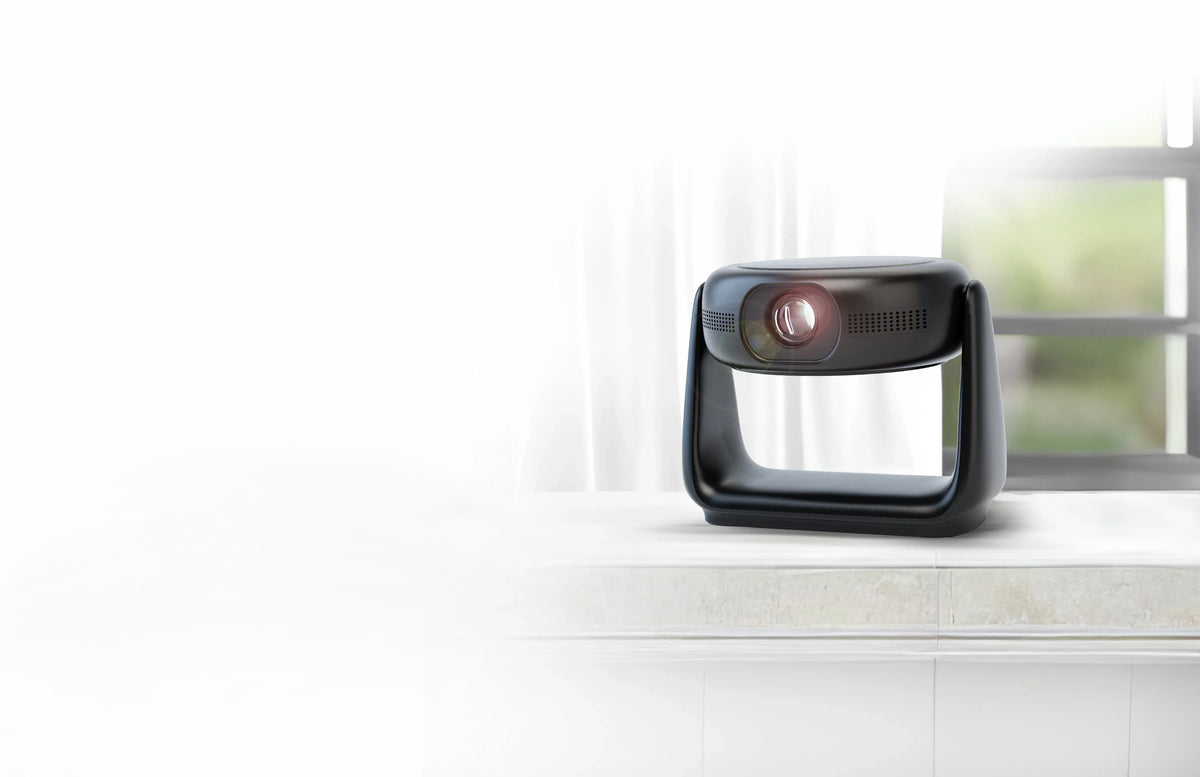 Powerology 300 Ansi Lumens Full HD Portable Projector with Built in Battery and LCD Light – image 6
