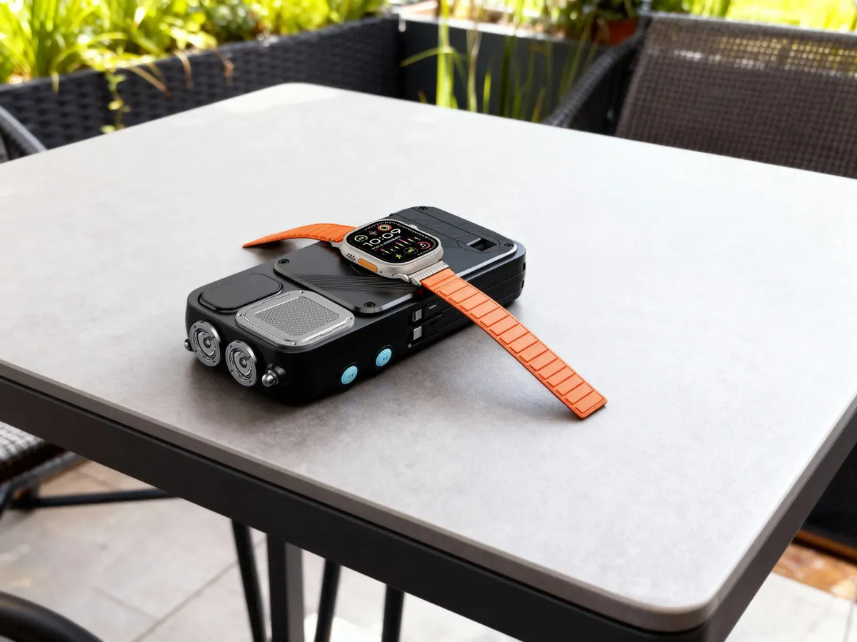 Powerology 16000mAh Solar Power Bank with Fm Radio Speaker and Lights Black – image 10