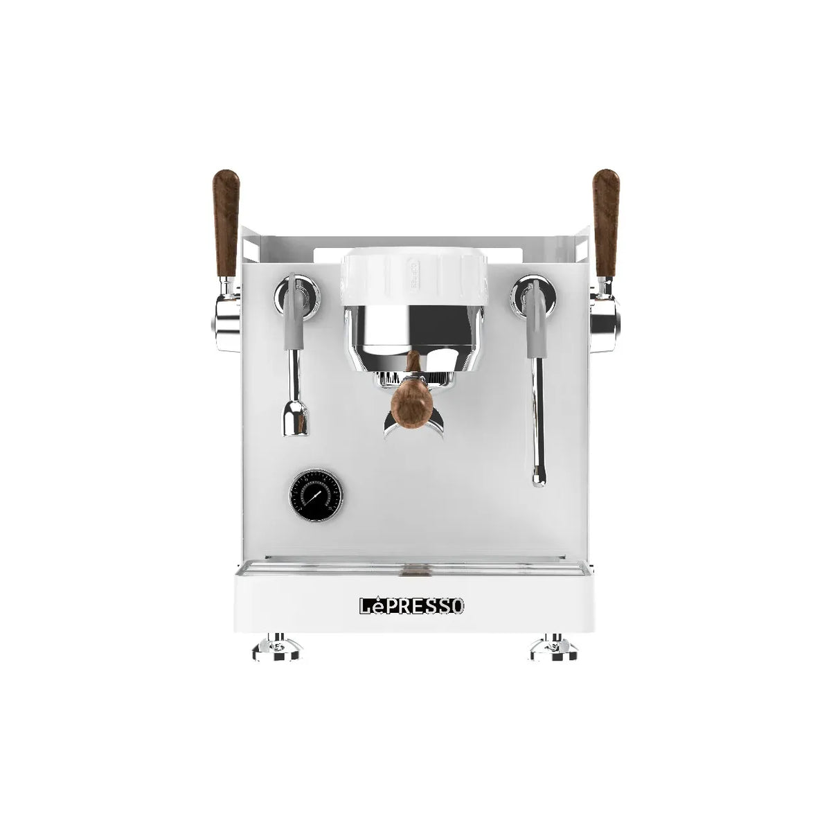 LePresso Bellissimo Triple Boiler 15 Bar Coffee Machine with Dual Italian Pump - White – image 3
