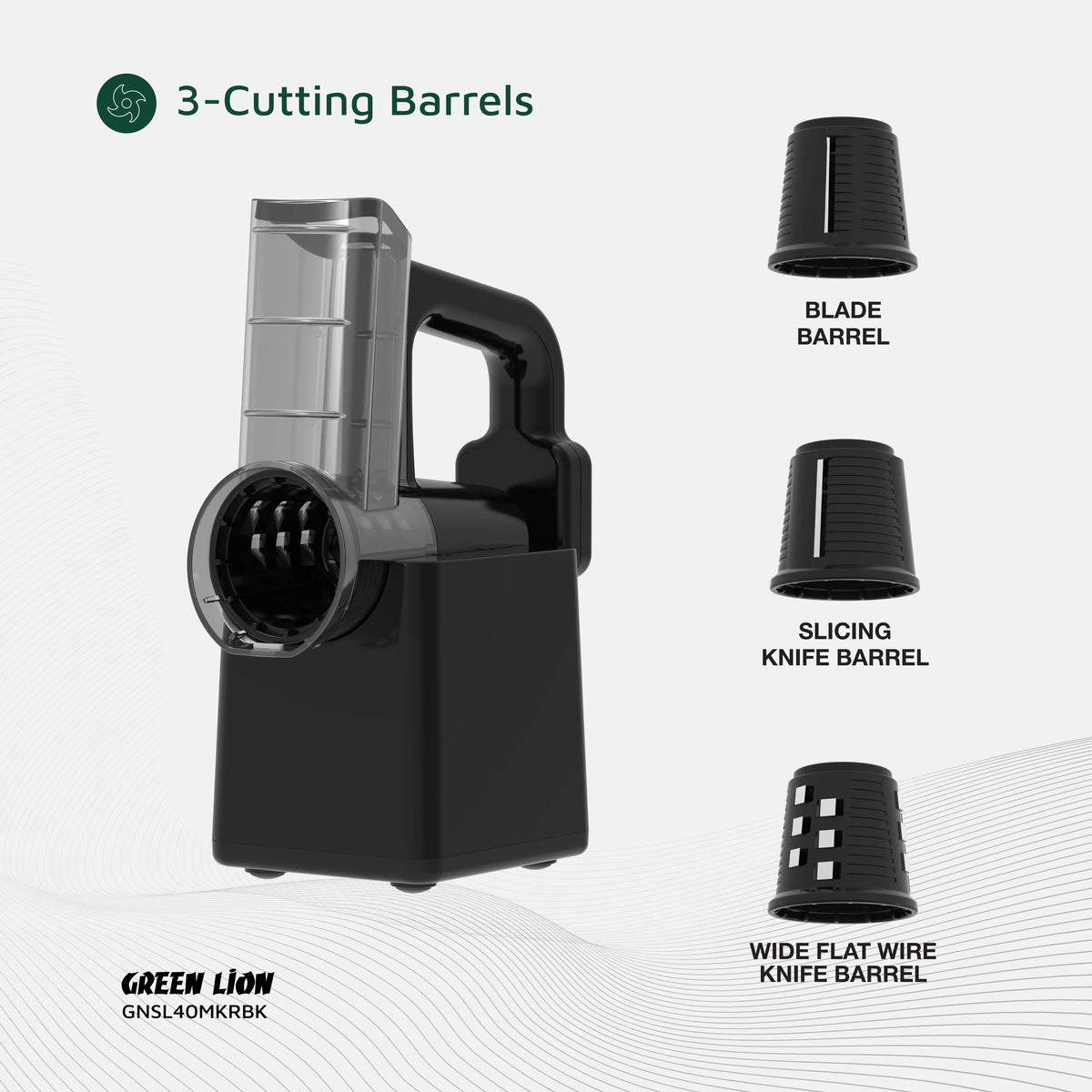 Green Lion Salad Maker Slicing Chopping Shredding Black – image 10