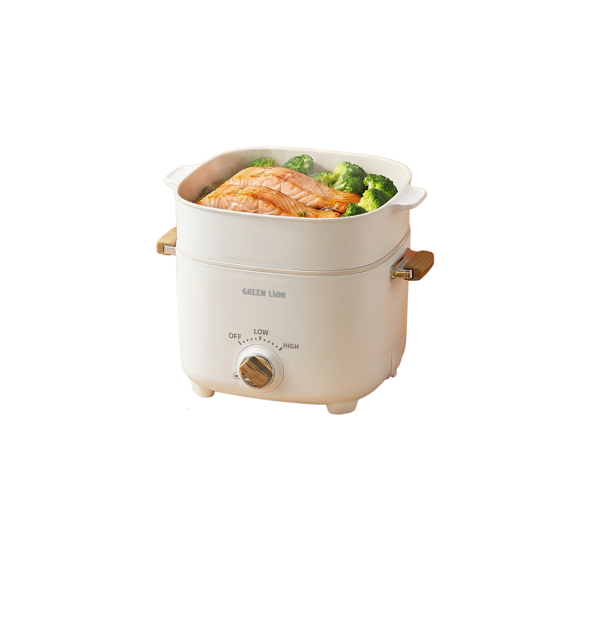 Green Lion Multi Pot Electric Cooker White – image 3