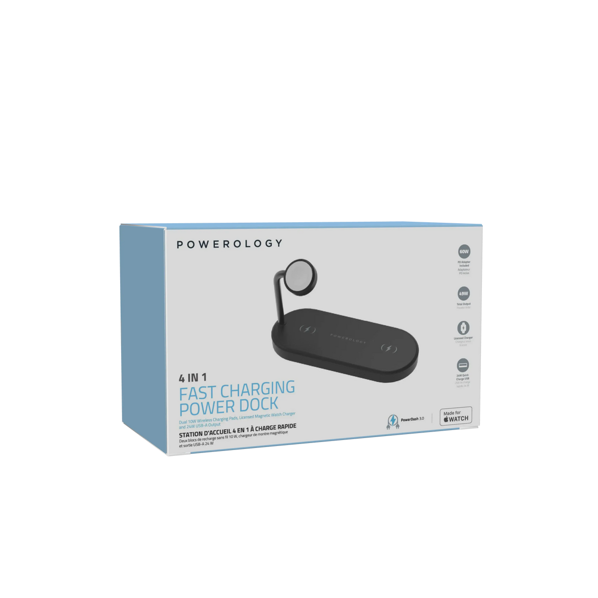 Powerology Portable 4 in 1 Wireless Charging Dock – image 12