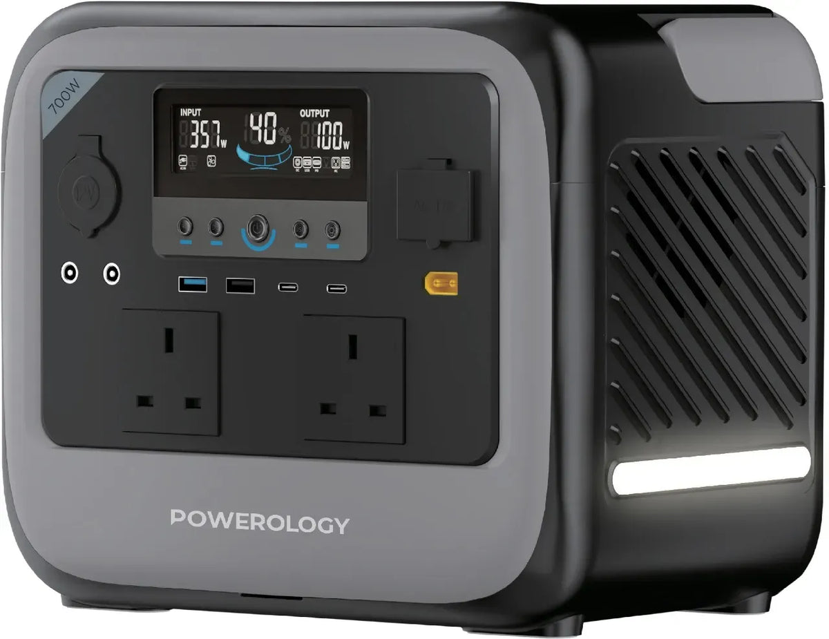 Powerology Pater Ii Portable Power Station 700w Gray – image 5