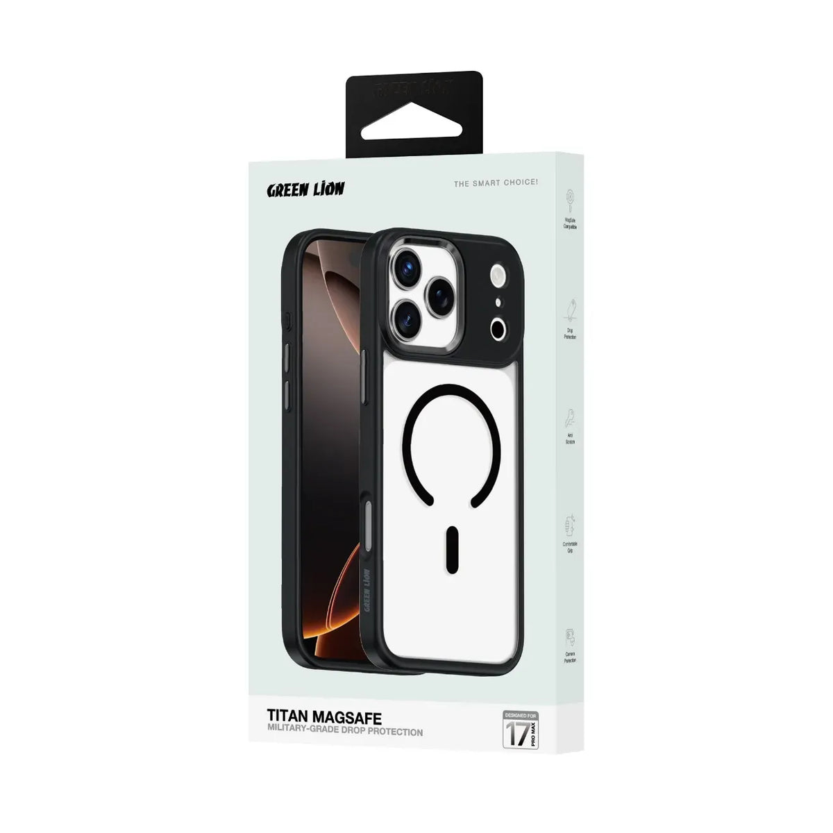 Green Lion Titan MagSafe Case - Black – image 2