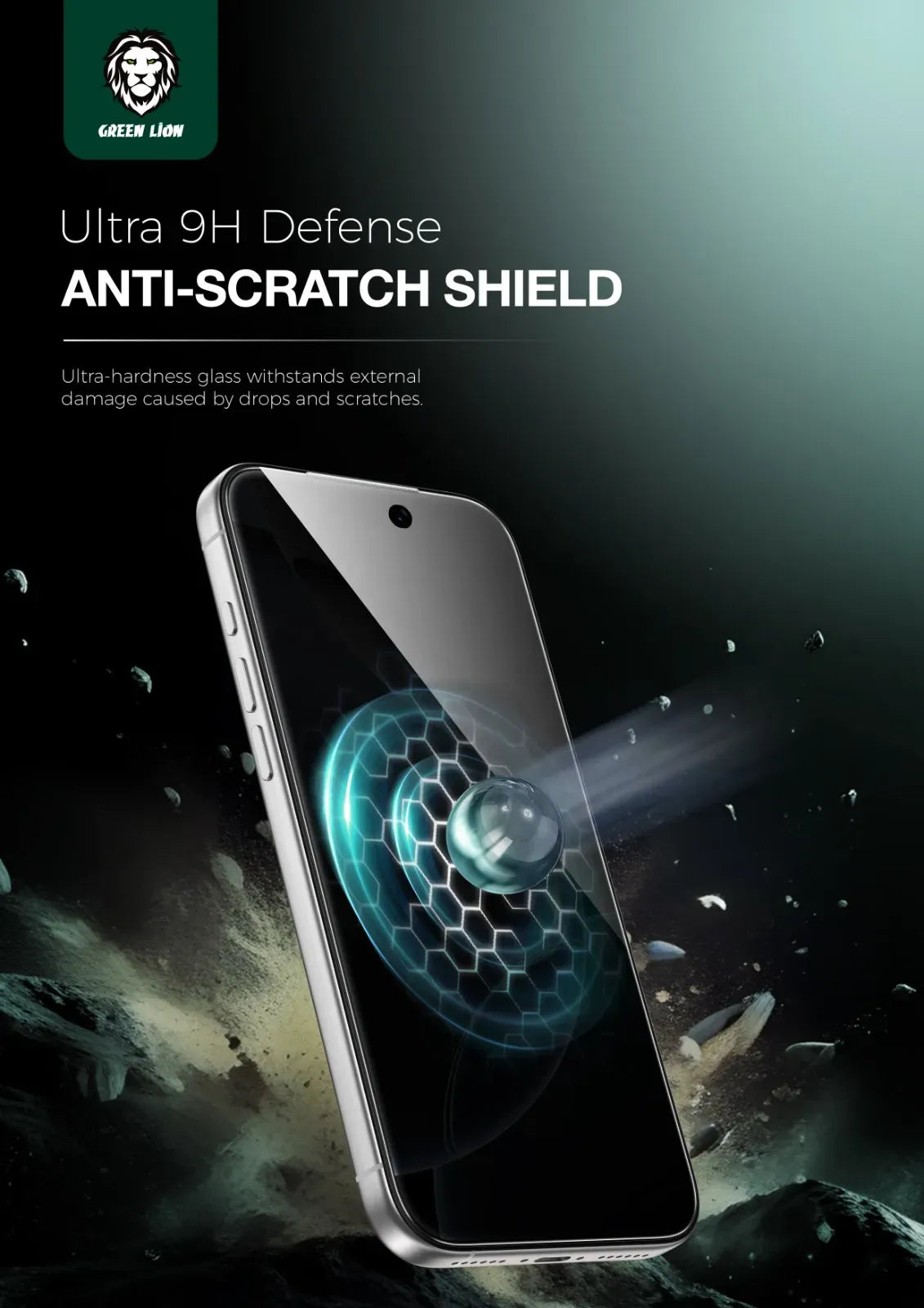 Green Lion 9 HSteve Privacy Screen Protector - Black Edge/Privacy – image 3