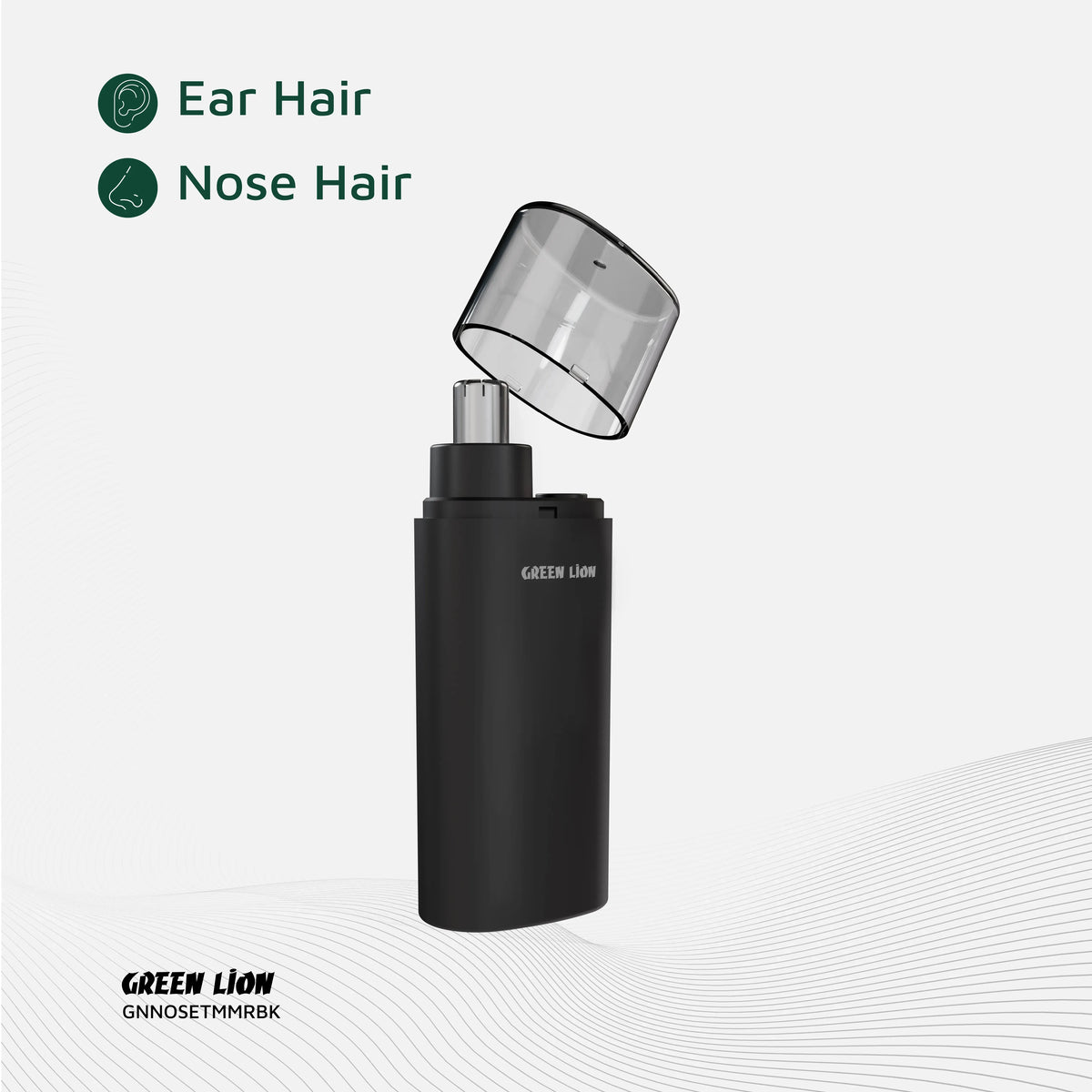 Green Lion Nose Pro Nose and Ear Trimmer Black – image 2